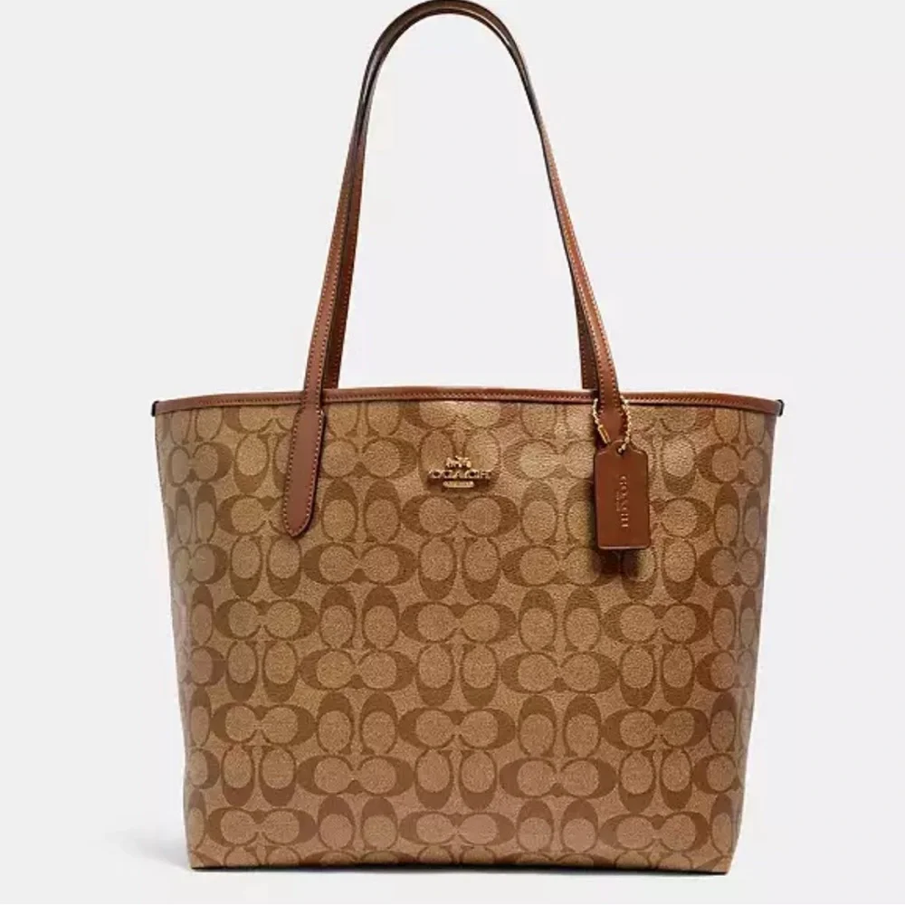 Coach Large City Tote - Picture 1 of 11